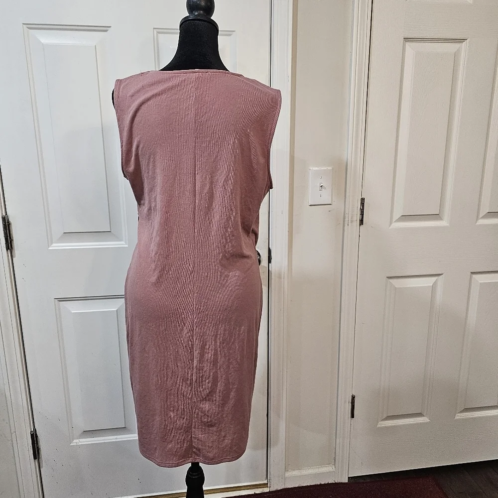 Anthropologie dress front tie knot wrap dress size medium soft girl,bohemian - Picture 8 of 11